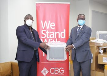 CBG donates medical equipment to the Ministry of Health