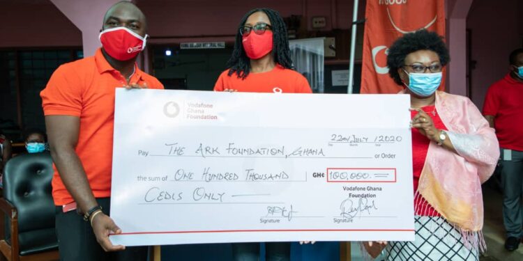 Vodafone employees raise GHS100, 000 to support domestic abuse survivors
