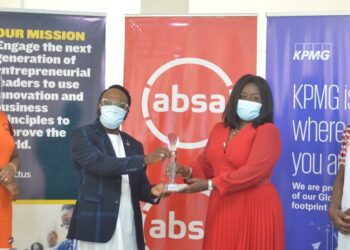 Absa Bank Ghana awarded by Enactus for supporting youth development