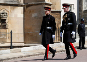 Royal funeral offers chance for William, Harry to reconcile