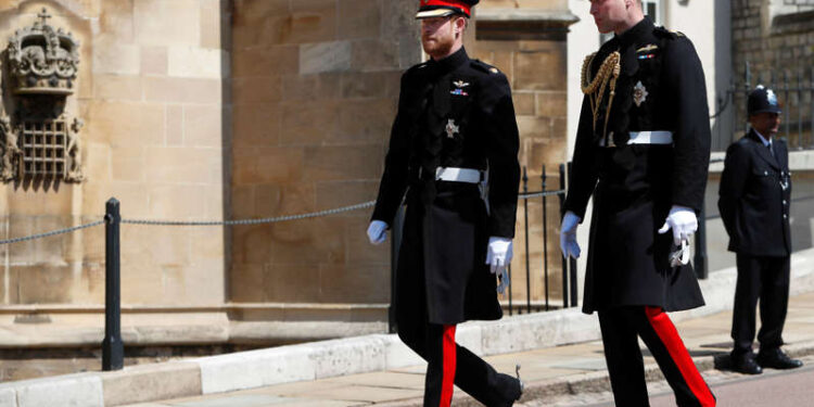 Royal funeral offers chance for William, Harry to reconcile