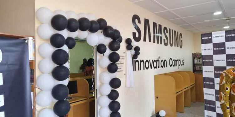 Front view of the Samsung Innovation Hub