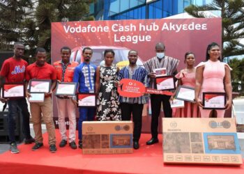 Vodafone Cash Hub agents win big in Akyedie Promo