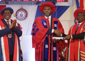 UEW honours ‘NAPO’ for services to education in Ghana