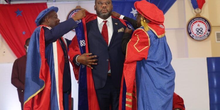 NAPO bags honorary doctorate from UEW