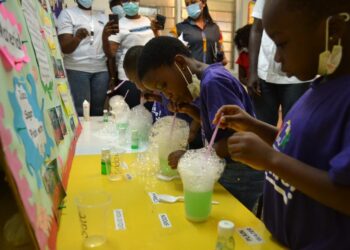 Preschoolers and Elementary School Students Conduct Science Experiments at Learning Skills International School