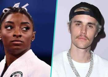 Justin Bieber and Simone Biles