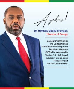 Dr. Matthew Opoku Prempeh added to prestigious UN panel.