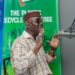 Former President of MUSIGA, Alhaji Sidiku Buari at the YFM Accra studio-photo credit: Blvck Ink Studios