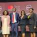 Officials of Absa Bank Ghana and Mastercard Foundation