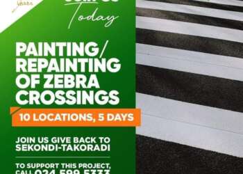 #YtadiAt10: YFM set to paint Zebra crossings across the Sekondi/Takoradi metropolis