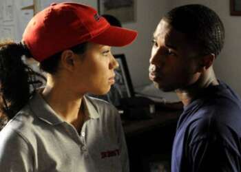 SEE A YOUNG MICHAEL B. JORDAN AND JURNEE SMOLLETT FALL IN LOVE ON THE STREAMING PLATFORM .