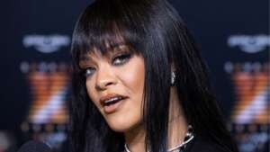 Rihanna, pictured last month in New York, is number four despite not releasing a new album since 2016-REUTERS