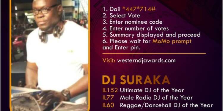 Western DJ Awards: YFM Takoradi’s DJ Suraka Bags Three Nominations