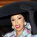 Cardi B Will Put a Spell on You in Matching Black Velvet Gowns & Witch Hats With Daughter Kulture