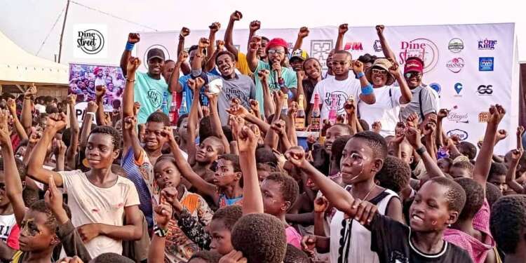Dine With The Street 21: YFM’s Nana Quasi-Wusu shows love to New Takoradi through his foundation
