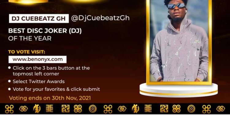 GTA’21: YFM’s DJ CuebeatzGh bags nomination