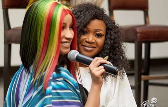 No weapon fashioned against you shall prosper – Akuapem Poloo assures Cardi B