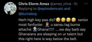 Epixode narrates epic dream he had about Burna Boy’s mother