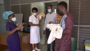 e.TV Ghana's Yaw Odame pays outstanding bills for patients in three wards at the Mamobi Polyclinic