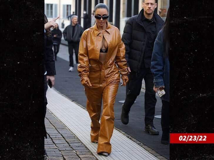 Kim Kardashian ditches Kanye's Balenciaga looks for Prada