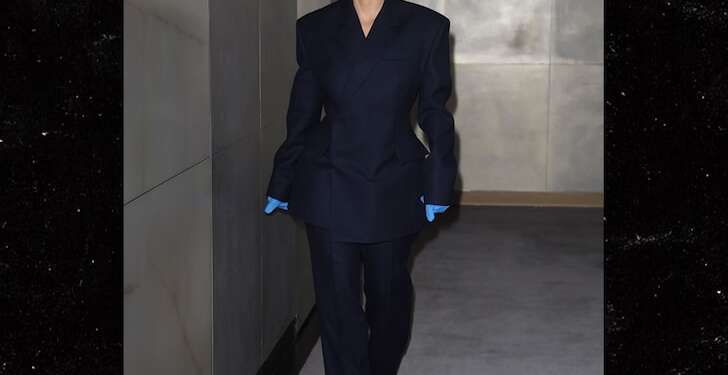 Kim Kardashian ditches Kanye's Balenciaga looks for Prada