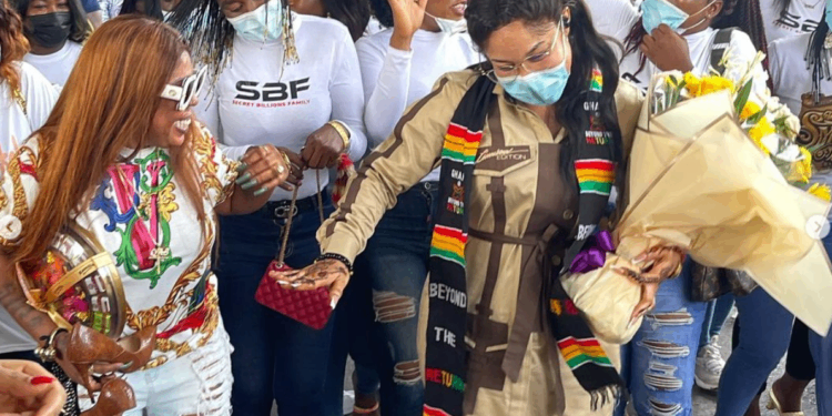 Tonto Dikeh and I are still friends - Afia Schwarzenegger reacts to false claims