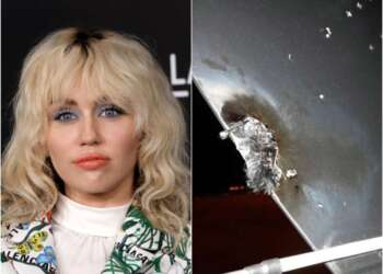Miley Cyrus cancels festival appearance after jet is hit by lightning