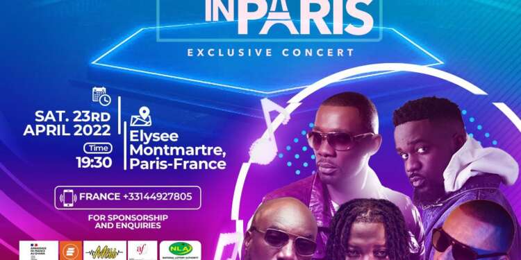 Sarkodie, Stonebwoy, Kwabena Kwabena Billed For ‘Accra in Paris’ Concert in France