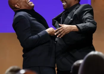 The Brotherhood is strong between Denzel Washington and Samuel L. Jackson at the Governor's Awards