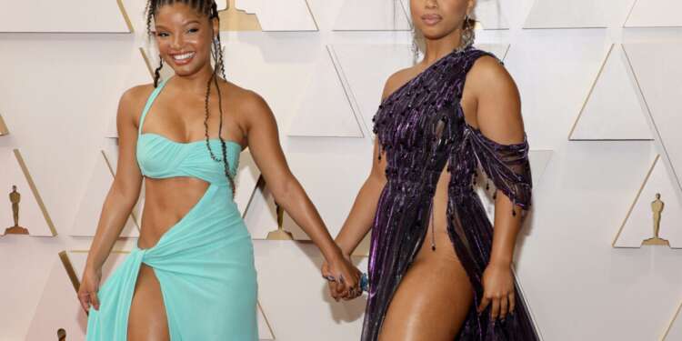 Chloe x Halle stun in custom gowns for the 94th Academy Awards