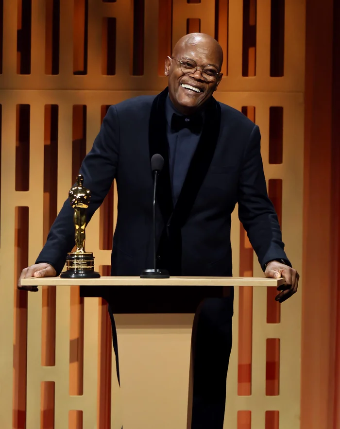 The Brotherhood is strong between Denzel Washington and Samuel L. Jackson at the Governor's Awards