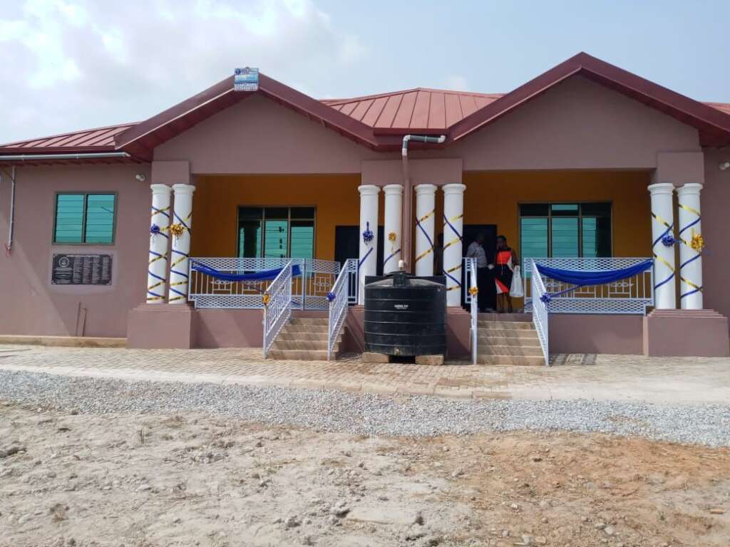 Akatakyie AU Group Hands Over GHS300,000 Duplex to Opoku Ware School