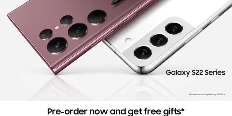 Samsung Offers Epic Pre-Order Deal with the Rule-Breaking Galaxy S22 series
