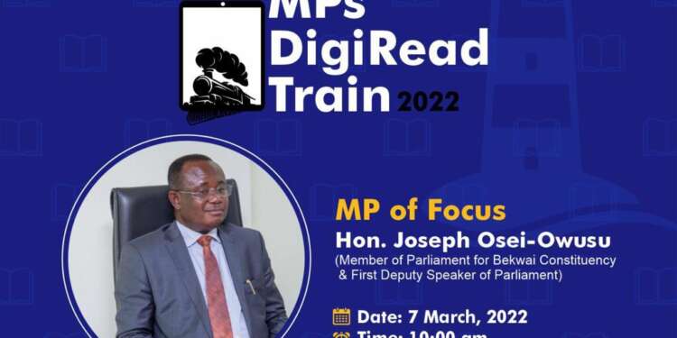 MPs DigiRead Train: First Deputy Speaker reads with children in his constituency