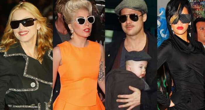 These stars wear their sunglasses at night