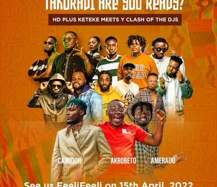 HD+ Keteke, Y Clash of The DJs to rock Takoradi