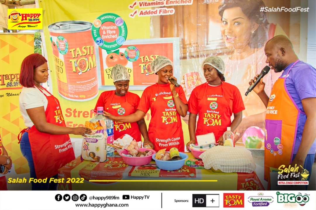 HappyFM storms Tema with intra Community Salahfest contest