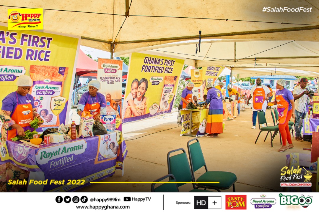 HappyFM storms Tema with intra Community Salahfest contest