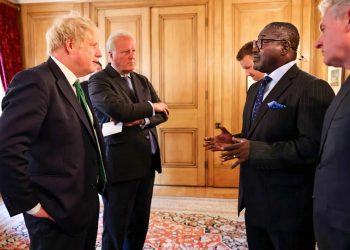 CBG MD Daniel Wilson Addo meets Prime Minister Boris Johnson