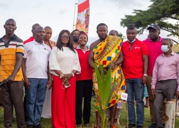 Vodafone Ghana partners Otumfuo Foundation to plant trees