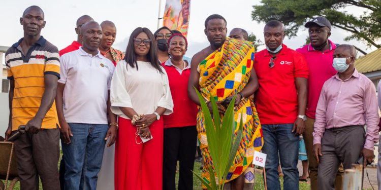 Vodafone Ghana partners Otumfuo Foundation to plant trees