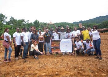 Responsib’all Day: Pernod Ricard Ghana restores degraded mined land, plants 2,400 trees