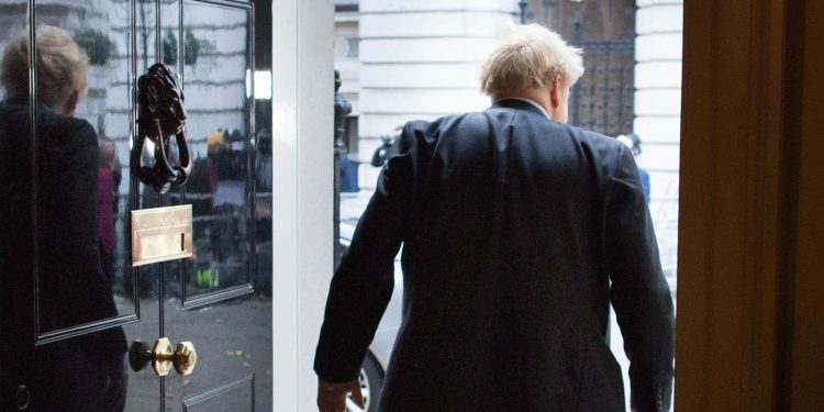 British Prime Minister Boris Johnson steps down.