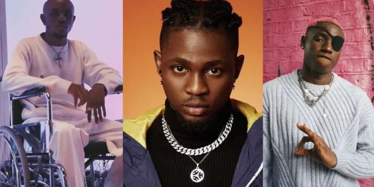 "You all are really kids" Omah Lay shades Ruger and Victony