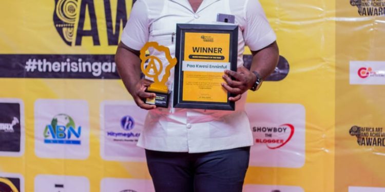 AAAA’22: Y97.9 FM’s Paa Kwesi Enninful wins ‘Radio Personality of the Year’ Award