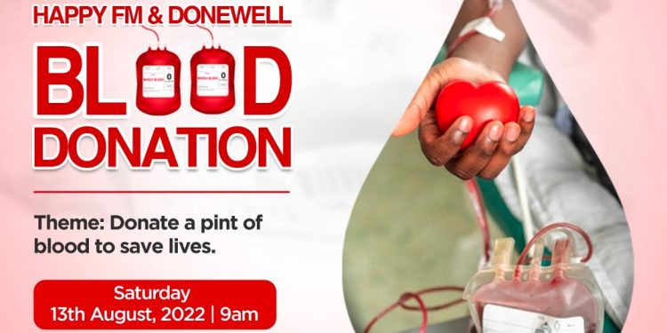 Happy FM/ Donewell Insurance Blood Donation Drive launched