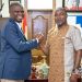 World Armwrestling Vice President pays courtesy call on Youth and Sports Minister