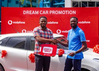 Vodafone Ghana Rewards Dream Car Promotion Winner