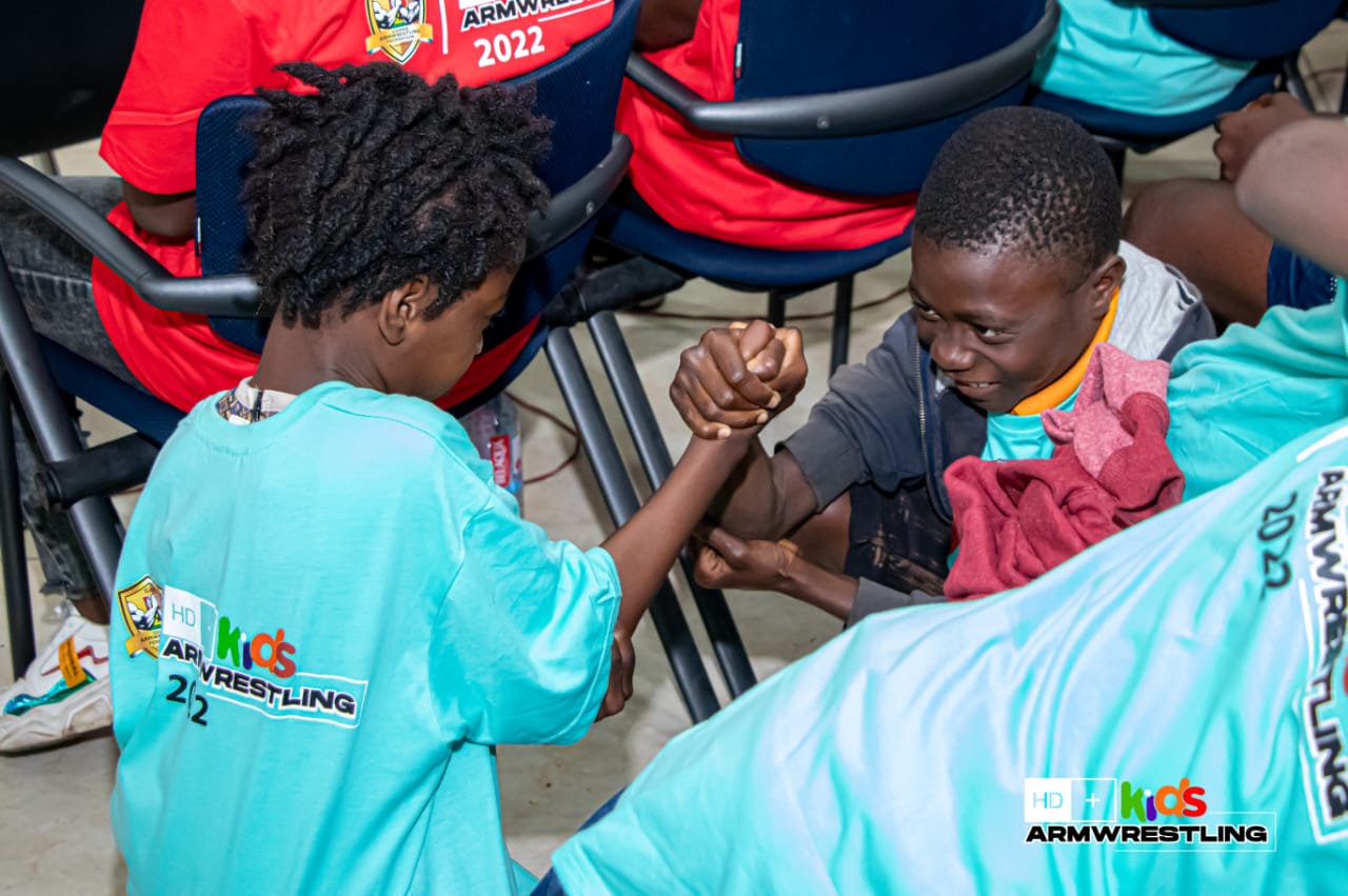Massive turnout at HD+ Kids Armwrestling Championship in Accra